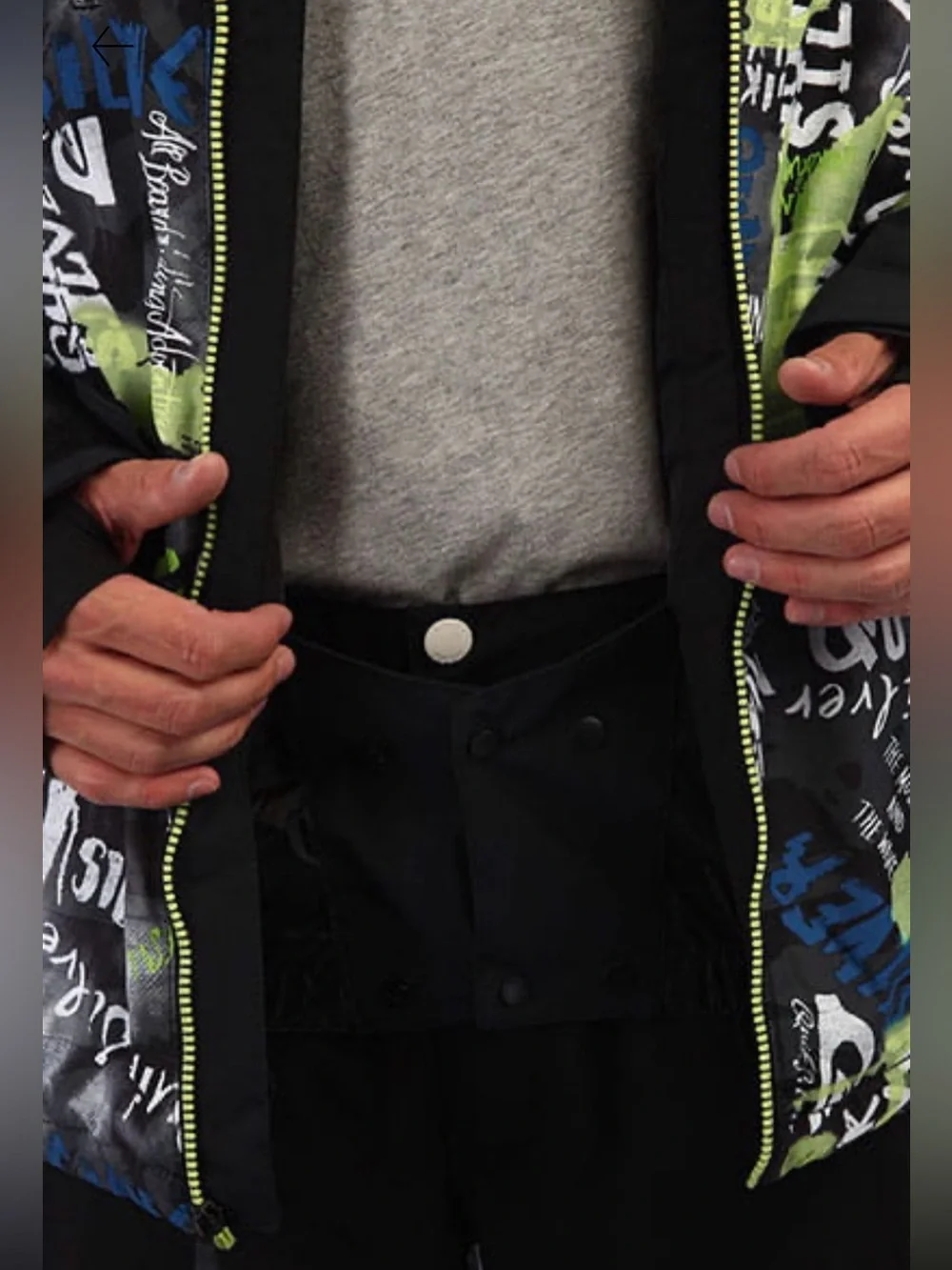 Quiksilver Snowboarding Jacket Men’s Medium,Made in Indonesia